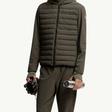 Padded Zip-Up Sweatshirt