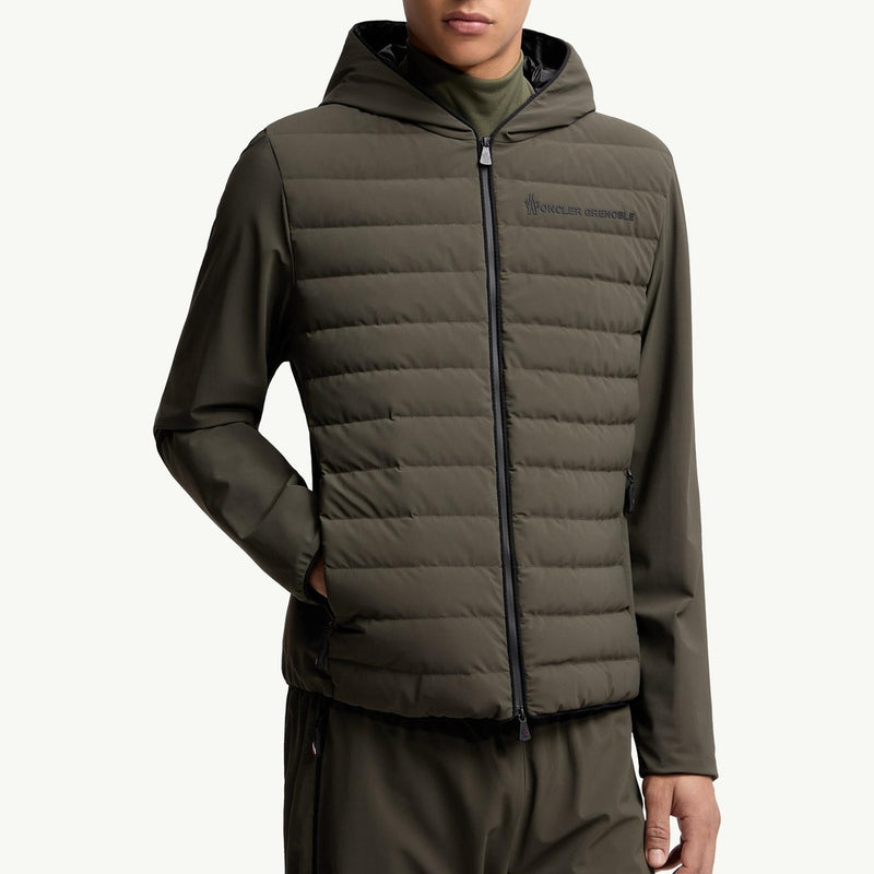 Padded Zip-Up Sweatshirt