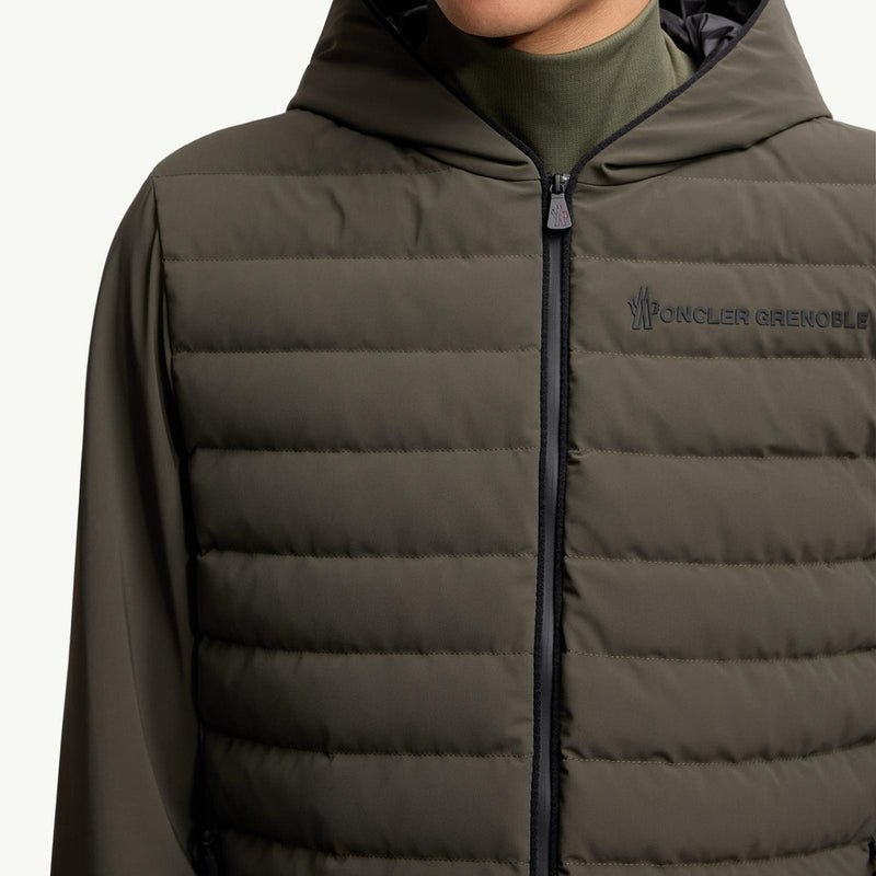 Padded Zip-Up Sweatshirt