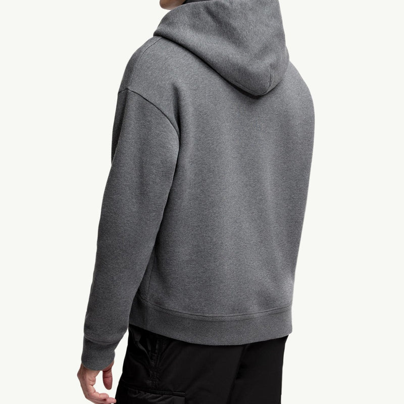 Mountain Logo Cotton Blend Hoodie