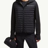 Padded Cotton Zip-Up Hoodie