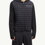 Padded Cotton Zip-Up Hoodie