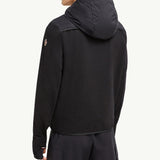 Padded Cotton Zip-Up Hoodie