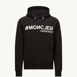 Mirrored Logo Cotton Hoodie