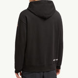 Mirrored Logo Cotton Hoodie