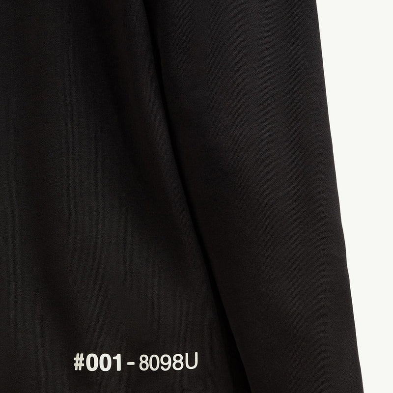 Mirrored Logo Cotton Hoodie