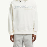 Mirrored Logo Cotton Hoodie