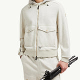 Cotton Zip-Up Hoodie