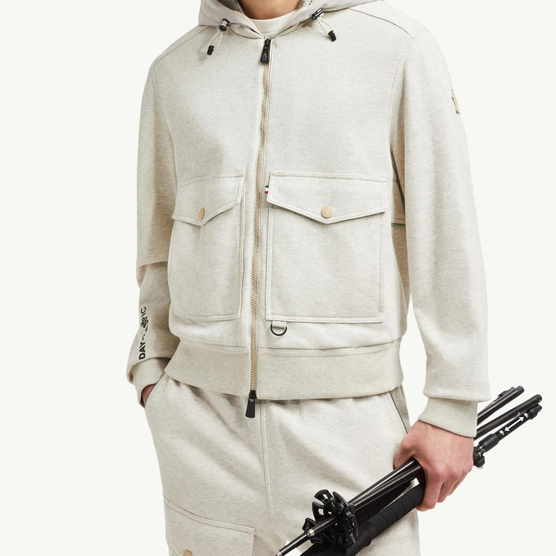 Cotton Zip-Up Hoodie