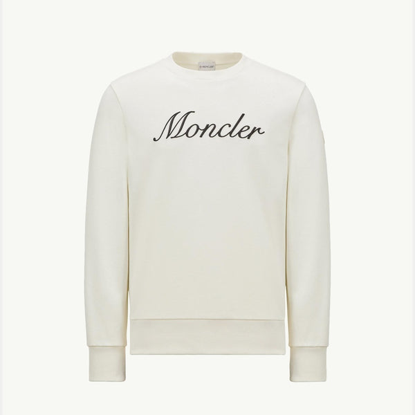 Embroidered Logo Cotton Sweatshirt