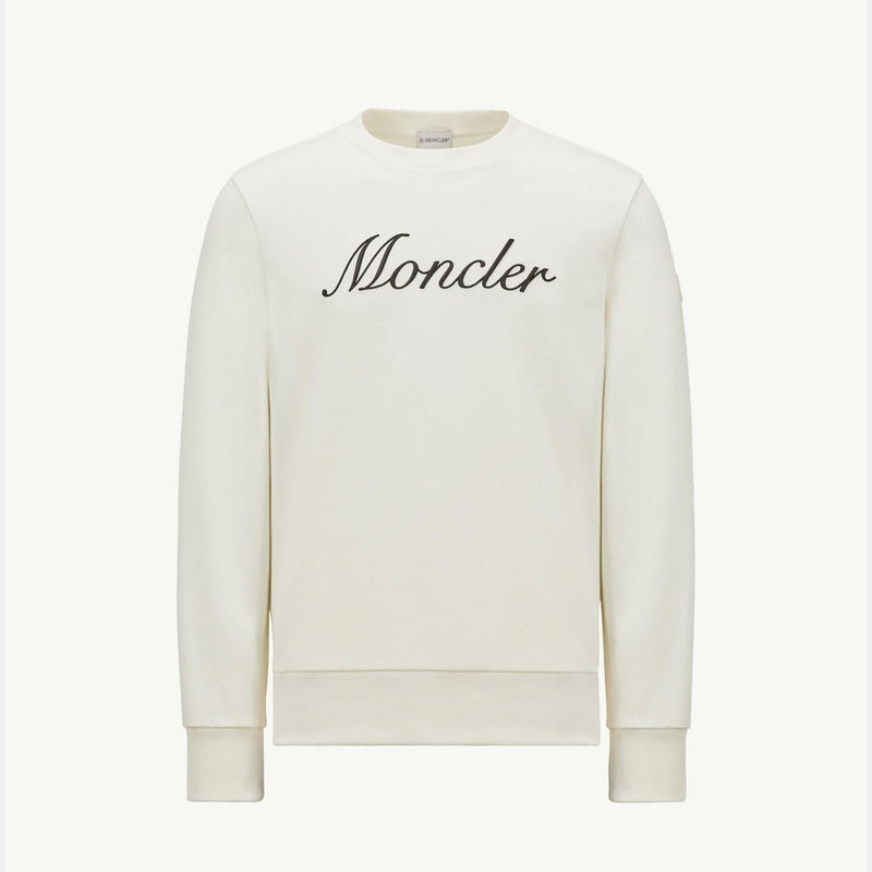 Embroidered Logo Cotton Sweatshirt