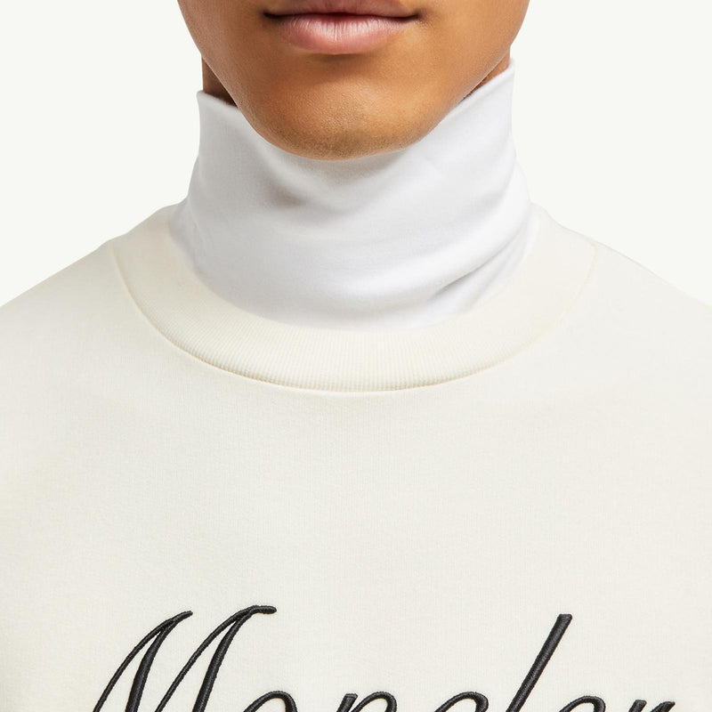 Embroidered Logo Cotton Sweatshirt