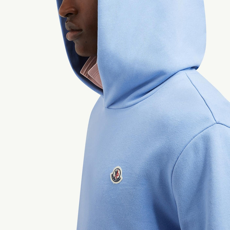 Logo Patch Cotton Hoodie