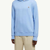 Logo Patch Cotton Hoodie