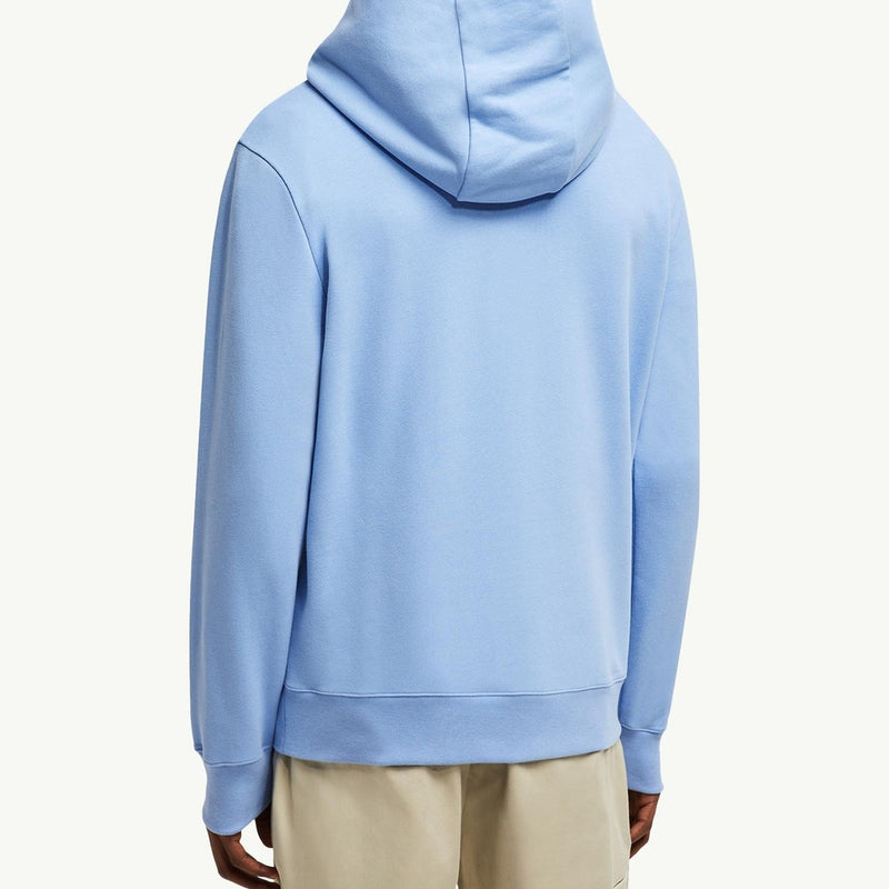 Logo Patch Cotton Hoodie