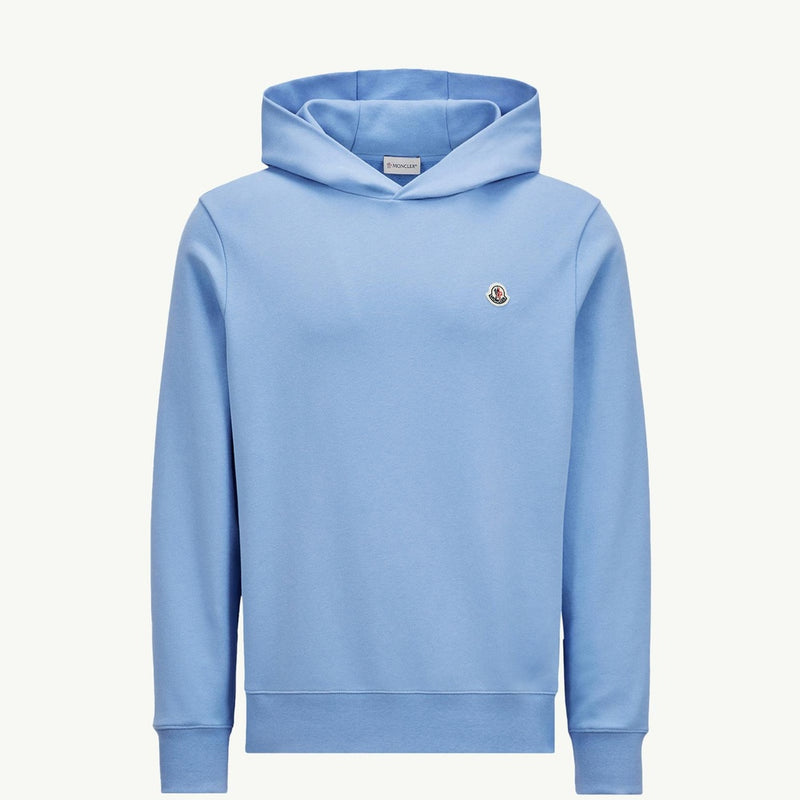 Logo Patch Cotton Hoodie