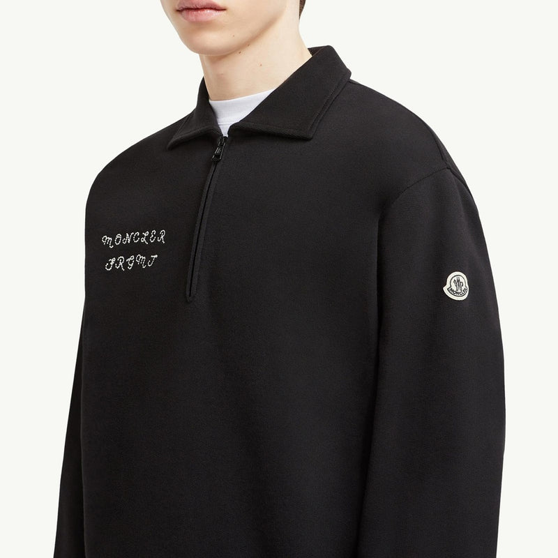 Moncler x FRGMT Zip-Up Cotton Sweatshirt