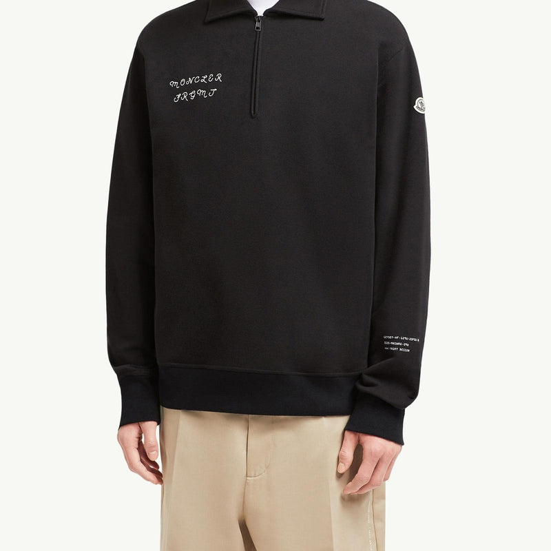 Moncler x FRGMT Zip-Up Cotton Sweatshirt