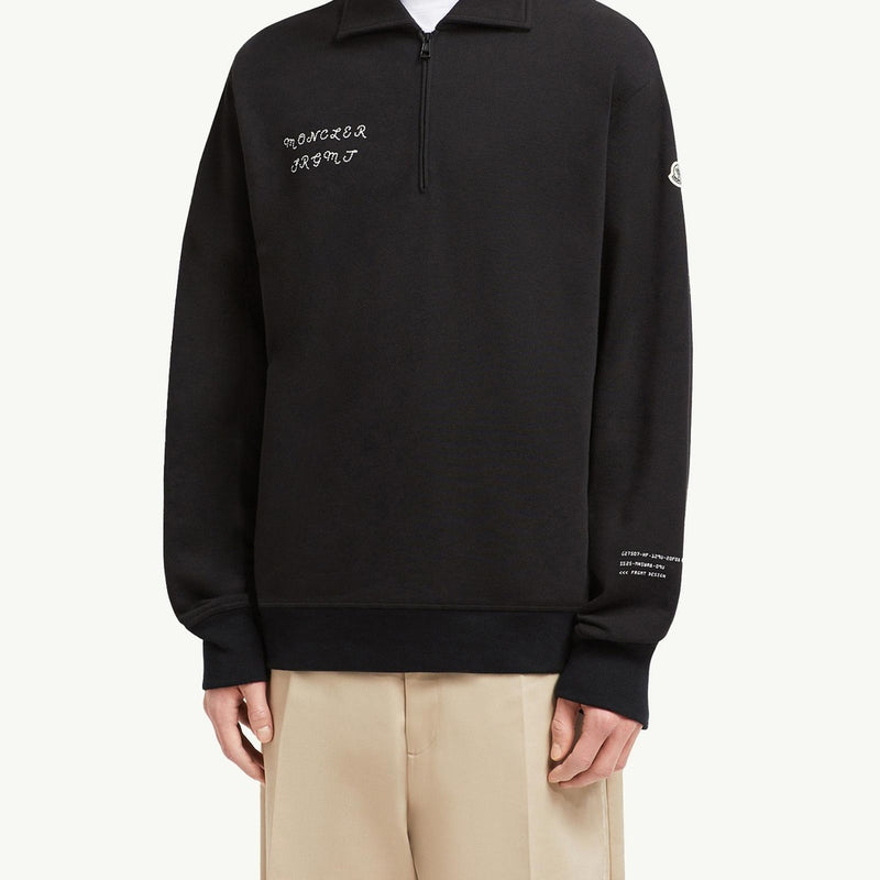 Moncler x FRGMT Zip-Up Cotton Sweatshirt