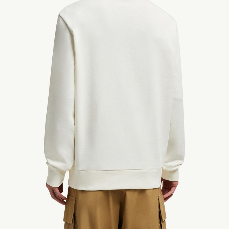 Logo Patch Cotton Sweatshirt