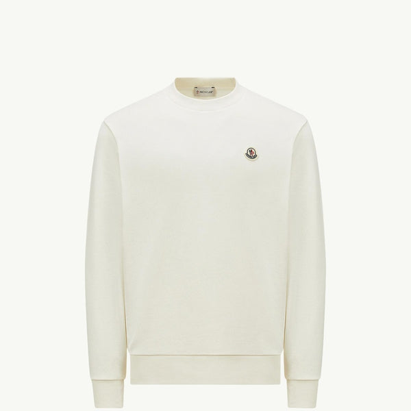 Logo Patch Cotton Sweatshirt