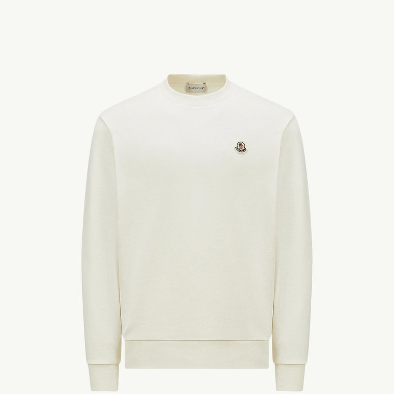 Logo Patch Cotton Sweatshirt