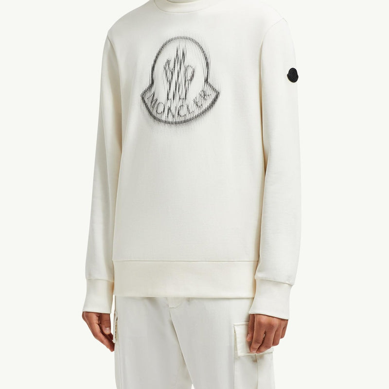 Blurred Logo Sweatshirt