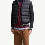 Padded Cotton Cardigan