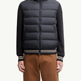 Padded Cotton Cardigan