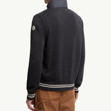 Padded Cotton Cardigan