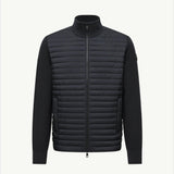 Padded Wool & Cashmere Zip-Up Cardigan