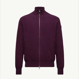 Wool & Cashmere Zip-Up Cardigan