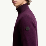 Wool & Cashmere Zip-Up Cardigan