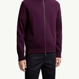 Wool & Cashmere Zip-Up Cardigan