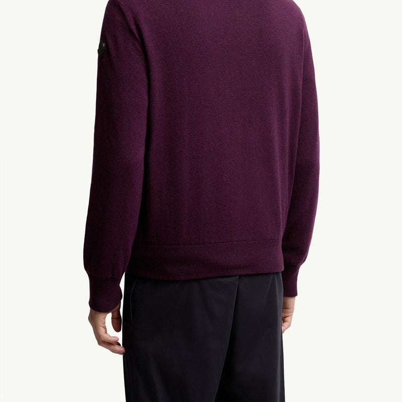 Wool & Cashmere Zip-Up Cardigan