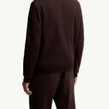 Padded Wool & Cashmere Zip-Up Cardigan