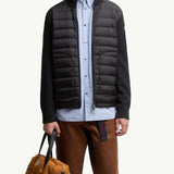 Padded Zip-Up Cardigan