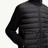 Padded Zip-Up Cardigan