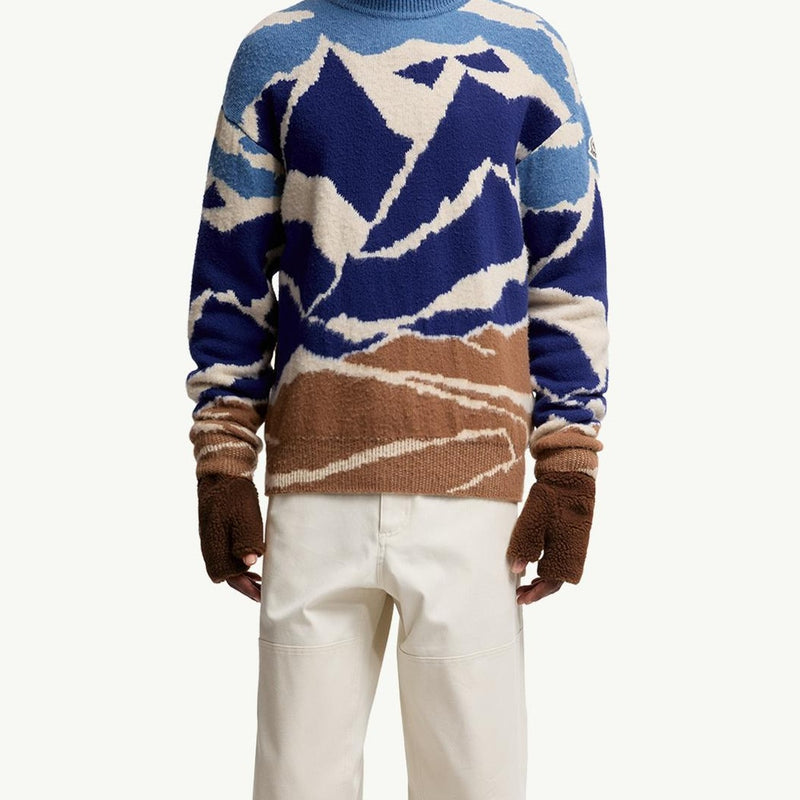 Mountain Jacquard Wool Jumper