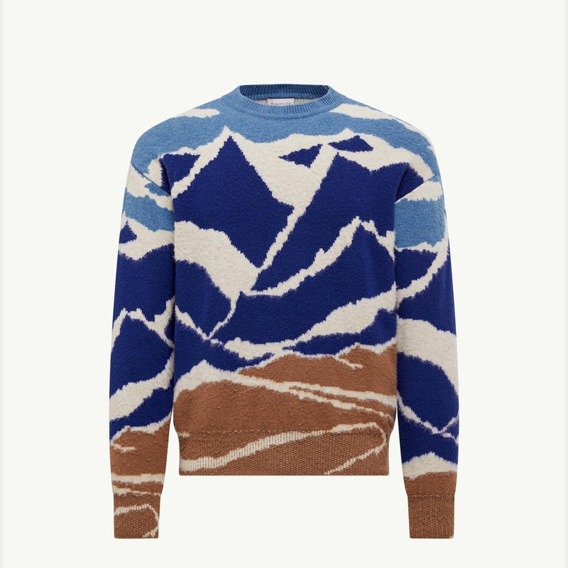 Mountain Jacquard Wool Jumper