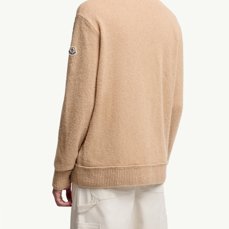 Wool Blend Polo Neck Jumper