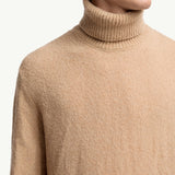 Wool Blend Polo Neck Jumper
