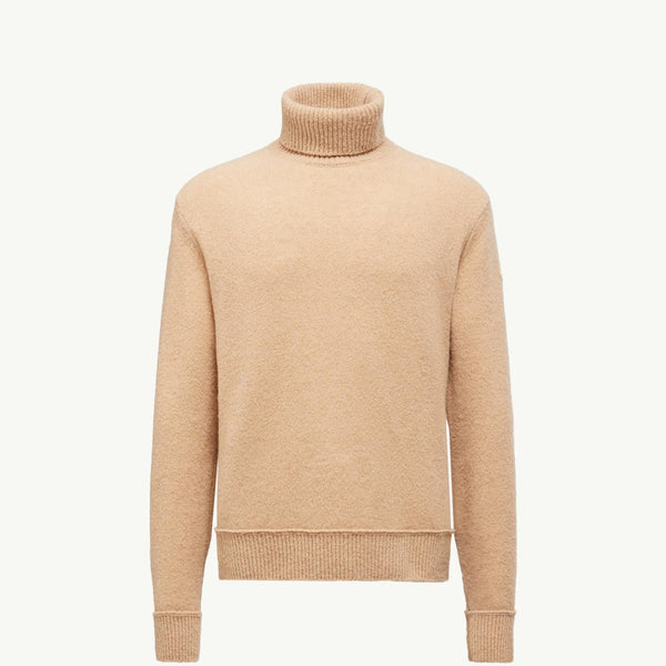 Wool Blend Polo Neck Jumper