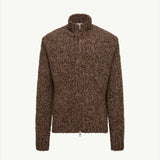 Wool & Alpaca Zip-Up Cardigan