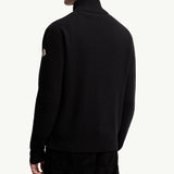 Padded Wool & Cashmere Zip-Up Cardigan