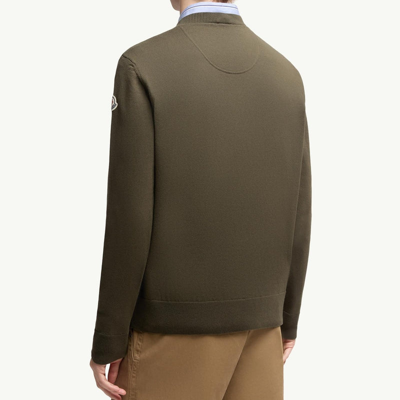 Embroidered Monogram Cotton Jumper