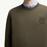 Embroidered Monogram Cotton Jumper