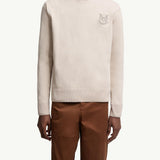 Embroidered Monogram Cotton Jumper