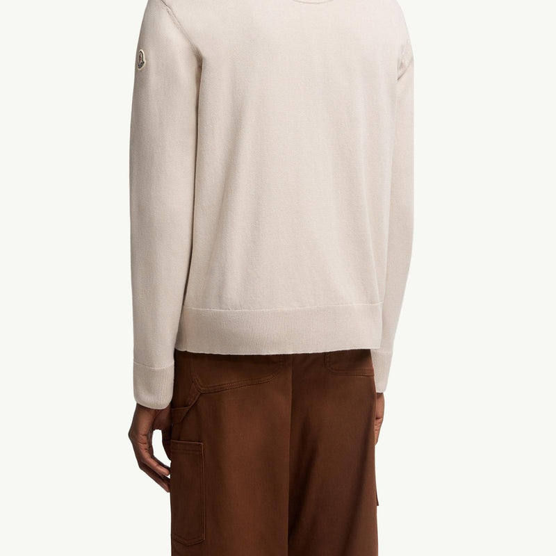 Embroidered Monogram Cotton Jumper