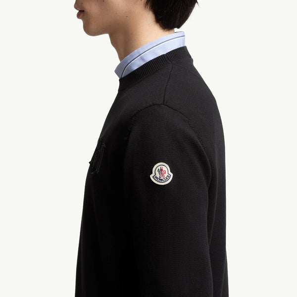 Embroidered Monogram Cotton Jumper